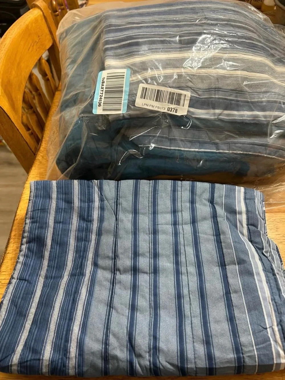 Nautica Blue Striped Daybed Comforter Set